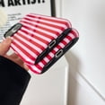 thumbnail image 6 of Compatible with iPhone Case, Cute Fashion Aesthetic Striped Pattern Cover for Women, Shockproof Soft TPU and Hard PC Protective Phone Case for iPhone, 6 of 8