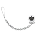 thumbnail image 2 of Crown Pacifier Clip with Matching Pearls, 2 of 4