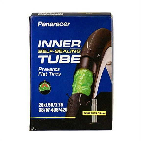 Panaracer 20 x 1.50 / 2.25 in Schrader (American)-35 mm Self-Sealing Bicycle Tube