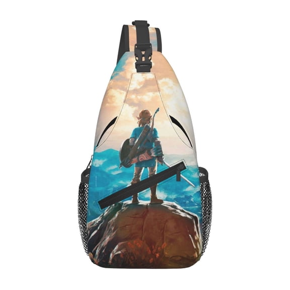 The Legend Of Zelda Sling Bag Crossbody Sling Backpack Chest Bag Daypack Purses Shoulder Bag For Women Men Travel Hiking