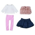 thumbnail image 2 of LNGOOR Ensemble de Poupée Robe Vêtements Accessoires Lot pour Poupée de 18 Pouces Our Generation My Life, 2 of 6