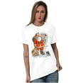 thumbnail image 5 of Cute Christmas Santa Claus Delivery Women's Graphic T Shirt Tees Brisco Brands S, 5 of 5