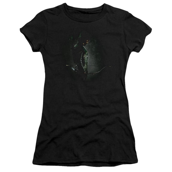 Arrow In The Shadows S/S Junior Women's T-Shirt Sheer Black