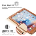 thumbnail image 3 of GSA Folio Flip CC Wallet Case For Apple iPad Pro 9.7" , Brown A1673, A1674 A1675, 3 of 5