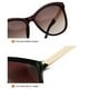 thumbnail image 2 of Gafas de terre para mujer, gafas de terre ducción de moda , gafas de terre con montura , gafas de terre fáciles de llevar para , Marco negro granate Sunnimix Gafas de sol, 2 of 7
