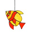 thumbnail image 1 of Stained Glass Window Pendant Acrylic Wall Hanging Ornament Window Pendant, 1 of 3