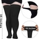 thumbnail image 2 of Calcetines hasta el muslo de talla grande 5XL para mujer, medias hasta el muslo gruesas, calcetines por encima de la rodilla extralargos y gruesos, calcetines calentadores de piernas, 2 of 5