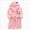 B04-Pink, variant on Toddler Kids Flannel Bathrobe,Soft Hooded Sleep Robe with Waist Tie,Cozy Cartoon Pattern,for Boys Girls 12 18 Months 2-12T,All-Season Loungewear Toddler Pajamas,Pink,Size 9-10T