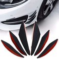 thumbnail image 1 of HSHDLDF 6pcs Carbon Fiber Style Car Front Bumper Lip Splitter Body Fin Spoiler,Car Anit-Collision Bar, 1 of 6