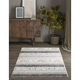thumbnail image 5 of Rugs.com Eco Southwestern Collection Rug – 4' x 6' Gray Medium Rug Perfect For Entryways, Kitchens, Breakfast Nooks, Accent Pieces, 5 of 9