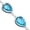 Blue Topaz, variant on 925 Sterling Silver Plated Rose Quartz Gemstone Bracelet for Women | Handmade Pear Shape | Tennis Bracelet | Party & Daily Wear, Birthday, Anniversary, Jewelry Gift for Women