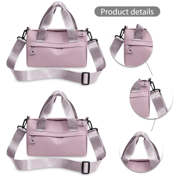 Bolso Mano Diario Informal Con Asa Superior Bolsos para Mujer Color Sólido