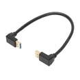 thumbnail image 2 of Cable Displayport, Cable Displayport 1.4 Cable Displayport en ángulo recto de 8K/60Hz Rendimiento de primer nivel, 2 of 9