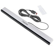 Insten Wired Sensor Bar for Nintendo Wii / Wii U (with Stand)