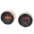 thumbnail image 1 of Voltímetro para Vehículos Recreativos, Voltímetro Universal, Accesorios Conversión para Vehículos Recreativos, Voltímetro Batería, Voltímetro Universal 12 V/24 V, 1 of 1