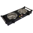 thumbnail image 1 of Reacondicionado Parrilla Eléctrica IUSA, 2 Quemadores de Espiral con Asa, 2000 W., Color Negro, 1 of 5