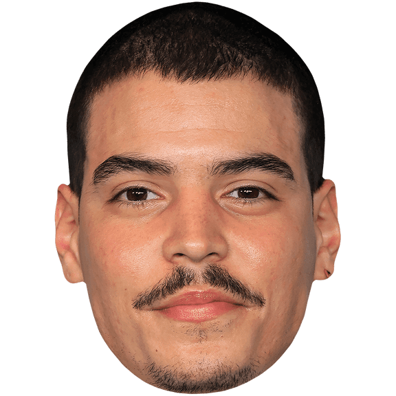 Aaron Dominguez (Short Hair) Big Head. Larger than life mask.