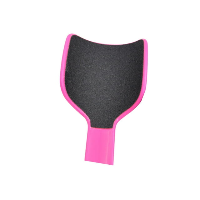 Lima para pies curvada en forma de U, 2 piezas, removedor de callos para pies de doble cara, raspador para pies colosal, removedor de callos para granos, exfolia el removedor de piel muerta, 2 colore TUNC Sencillez