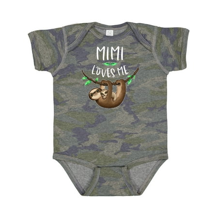 

Inktastic Mimi Loves Me Cute Sloth and Baby Gift Baby Boy or Baby Girl Bodysuit