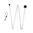 thumbnail image 3 of Canopy Rods Tent Pole for Tarp Camping Adjustable for Canopy Beach Tent Rods 1.6M flat tip, 3 of 8