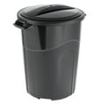 Hyper Tough 32 Gallon Heavy Duty Plastic Garbage Can, Included Lid