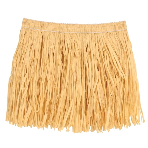 Beistle 22"W x 12"L Child Mini Hula Skirt Tan 54582-N