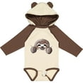 thumbnail image 3 of Inktastic Kiniart Sloth Boys or Girls Long Sleeve Baby Bodysuit, 3 of 5