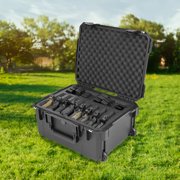SKB Multi Hand Gun Case, 8 Gun Capacity, Custom Foam Interior, Waterproof, Black