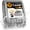 Silver&Black, variant on 1 Pack 6x6FT Tarp ,10Mil Waterproof Tarp