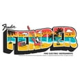 thumbnail image 2 of Men's Fender Vacation Billboard Logo  Graphic T-Shirt, 2 of 3