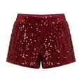 thumbnail image 4 of Afdoent Jean Shorts For Women High Waist Sequin Pants Bodycon Denim Shorts For Party Night Out Fashion Vacation Clothes, 4 of 4
