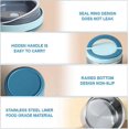 thumbnail image 4 of 1L Thermal Food Container, Thermal Container, Keep Food Warm Container, Thermal Lunch Box, Insulated Container, 4 of 5