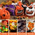 thumbnail image 3 of Monebena 100 Pcs Halloween Candy Bag Halloween Rabbit Ears Packaging Bag for Pastries, Cakes, Candy Cookie Goodies Gift Favor Halloween Party Supplies M01, 3 of 8