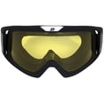 thumbnail image 6 of Birdz Eyewear Pelican 3 Pairs Motorcycle Safety Goggles Fitover Black TPU Frame w/ Clear Smoke & Yellow Lenses, 6 of 7