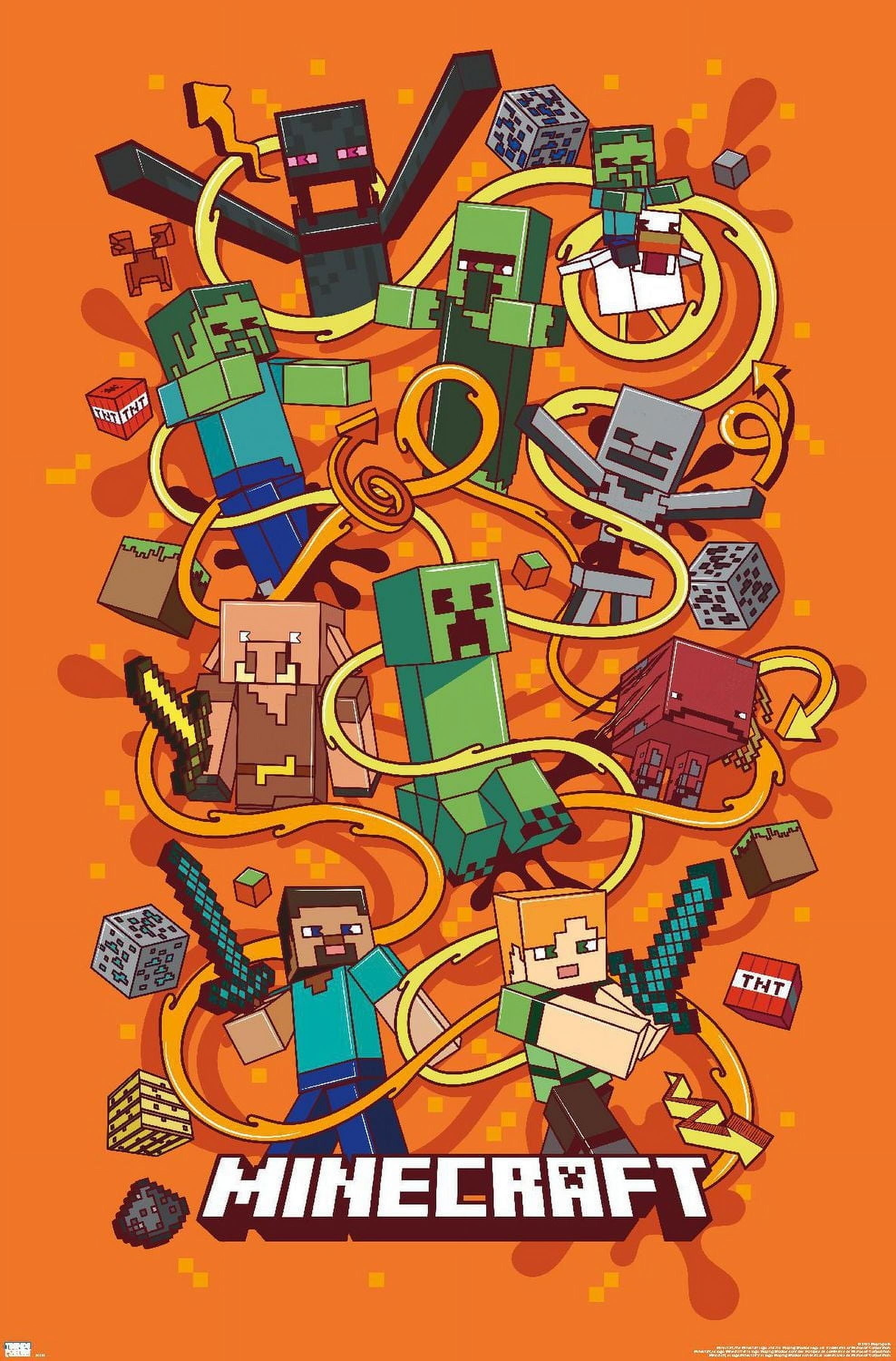 Minecraft - Funtage Wall Poster