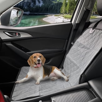 Car Seat Cover, Waterproof Protection Seat Cushion, Anti-skid Seat Cushion, Portable And Durable Dog Pet Seat Cushion, Diving Material, All Season Universal Seat Cover, Van, Truck, SUV Car Red Border