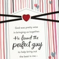 thumbnail image 5 of DaySpring Religious Valentines Day Card for Husband or Boyfriend (Perfect Guy), 5 of 7