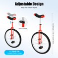 thumbnail image 4 of Monociclo DYNAMI de 24 pulgadas para adultos, deportes al aire libre, 4 of 9