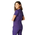 thumbnail image 2 of Koi Lite Womens Philosophy 316 Side per Scrub Top-Grape-Medium, 2 of 3