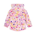 thumbnail image 5 of ATAIKU 1-6T Toddler Polar Fleece Jacket Hooded Baby Girls Autumn Winter Long Sleeve Thick Warm Outerwear - 1 Piece Pink Flowers, 5 of 6