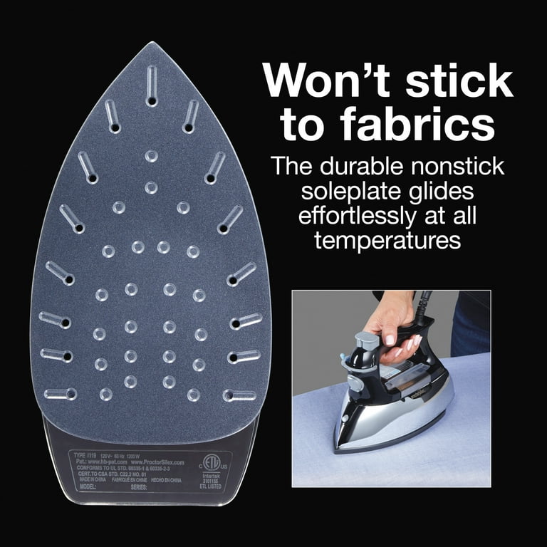 Free Shipping! Proctor Silex Retro Iron, Model 17075 - Walmart.com