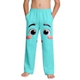 thumbnail image 2 of SGFCWSX Boys Lounge Pants Elastic Waist Loose Fit Soft Graphic Casual Pants for Kids Green Size 11 Years, 2 of 9