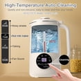 thumbnail image 4 of Nut Milk Maker Blender, 40oz Large Capacity Automatic Soybean Machine with 18H Delay Start Timer & Keep-Warm, Homemade Quiet Almond/Soy/Oat Milk Mach, 4 of 7