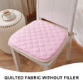 thumbnail image 4 of Cojín de asiento suave antideslizante, cojín de silla extraíble lavable, cojín para silla de cocina con lazos, 4 of 5