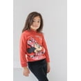 thumbnail image 2 of Disney Minnie Mouse Toddler Girls Fleece Pullover Hoodie Toddler to Big Kid, 2 of 5