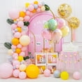 thumbnail image 5 of Arch Backdrop Stand Set of 3, Gold Metal Balloon Arch for Wedding Birthday Party Bridal  Shower Decoration, 5 of 7