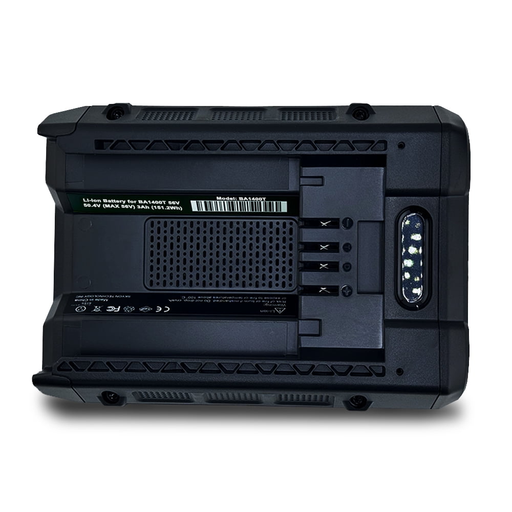 BA1400T 56V 3.0Ah Battery Replacement for EGO 56V Battery Power 3.0Ah BA1400 BA1400T 2.5Ah BA1400T BA2240 BA1120 Compatible with EGO 56V Lithium-Ion Battery Black