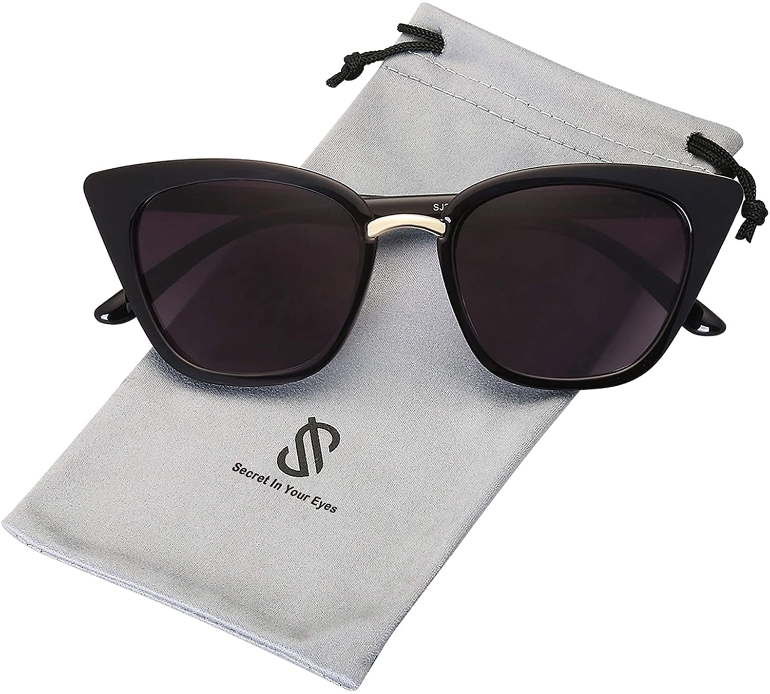 SOJOS Cat Eye Designer Sunglasses Fashion UV400 Protection Glasses SJ2052 