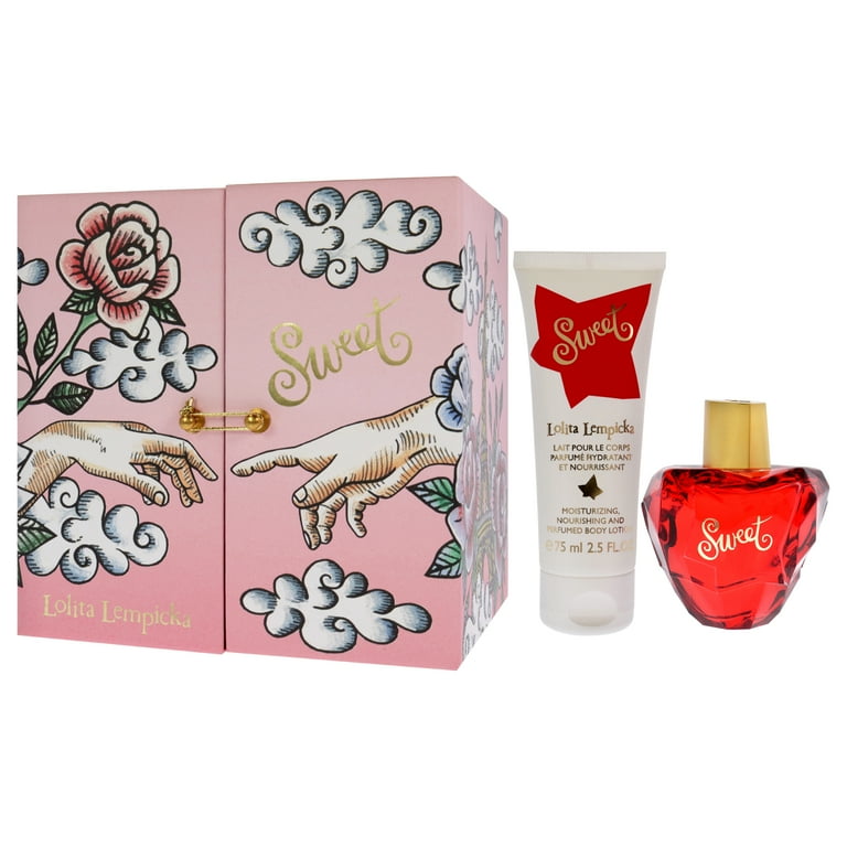 Lolita Lempicka Sweet , 2 Pc Gift Set 1.7oz EDP Spray, 2.5oz Body