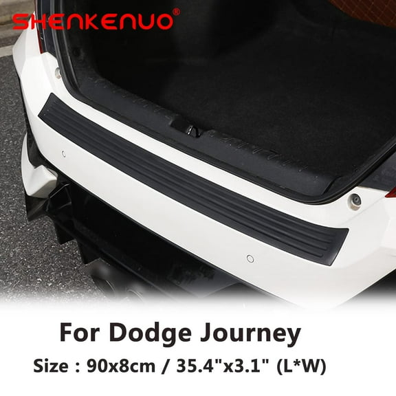 FOR Dodge Journey 2009-18 Rear Bumper Protector Gard Trim Rubber Cover, US Stock ,C31